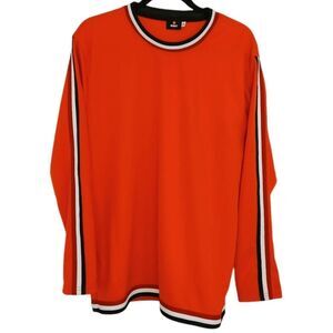 Rokit Sports Long Sleeve Stiped Sport Shirt/jersey NWT AND NWOT
